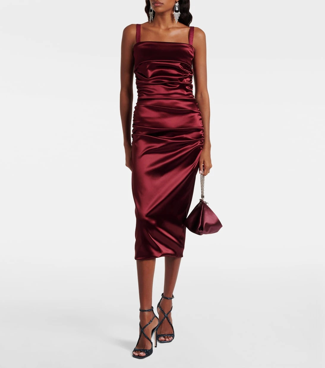 Jimmy Choo - صندل آسيا 110 بكعب لامع