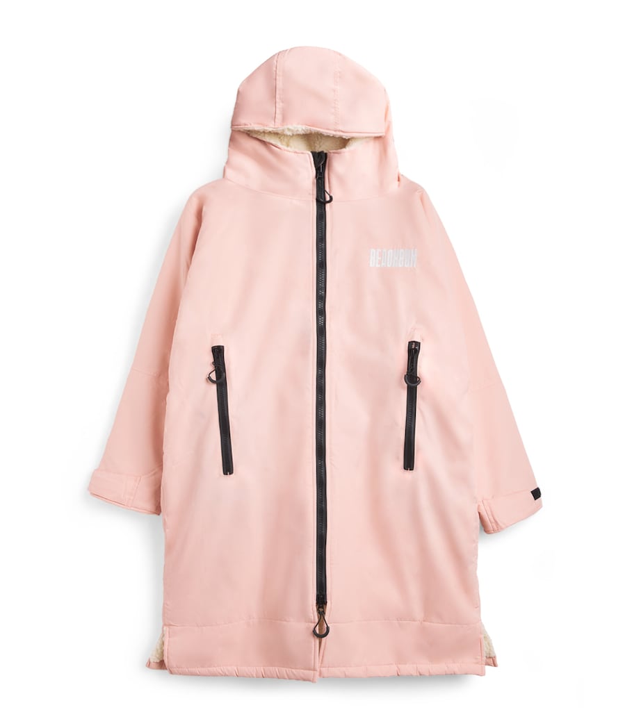Pink Waterproof Fleece-Lined Brobe