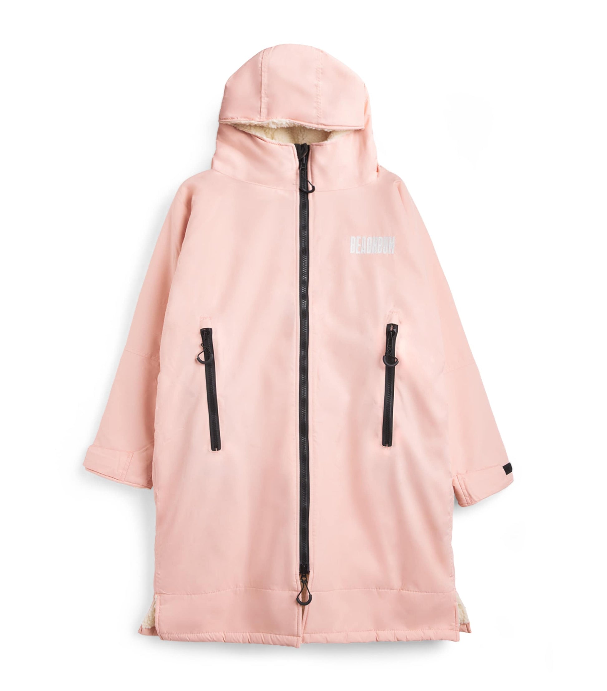 Pink Waterproof Fleece-Lined Brobe