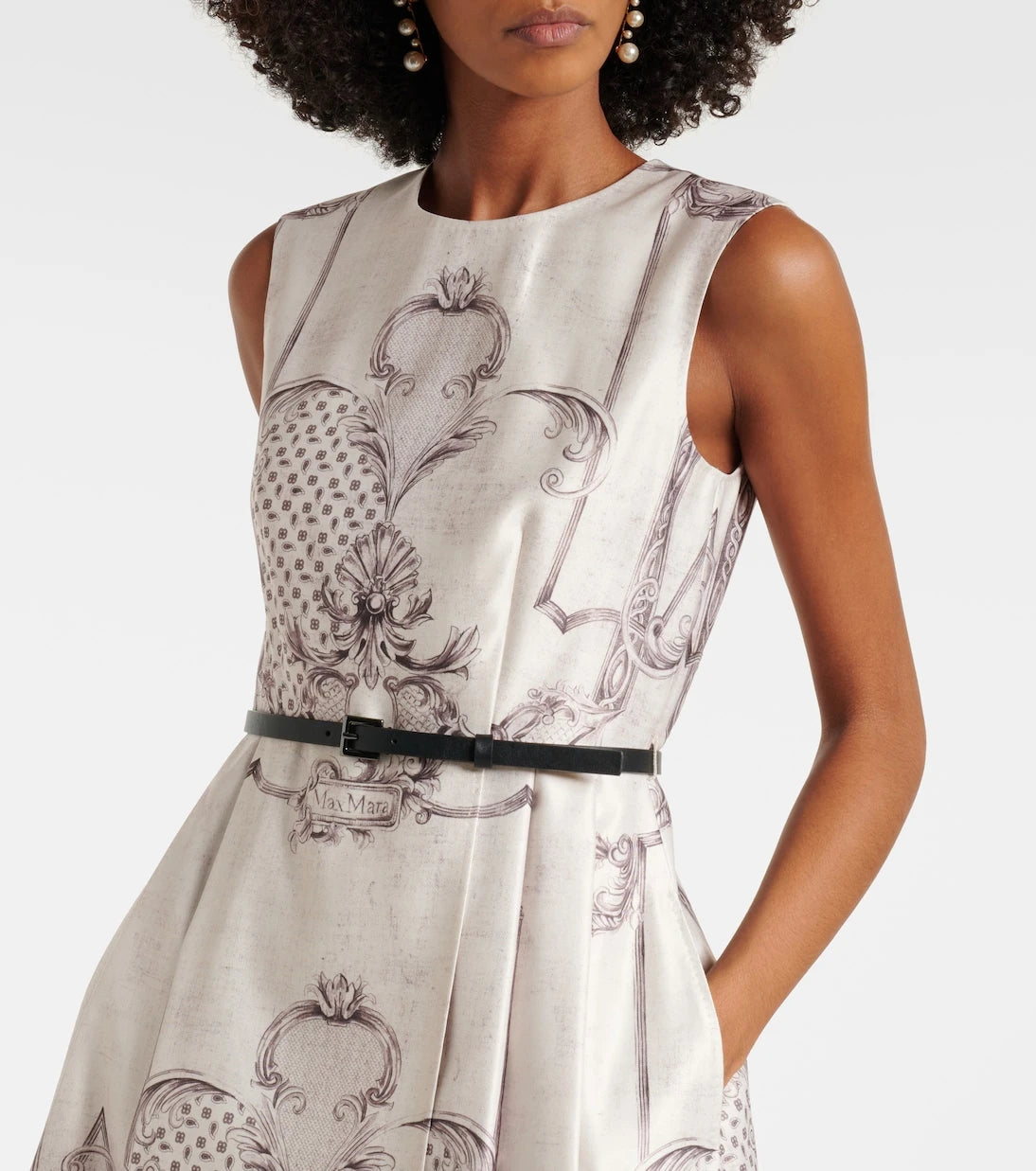 Max Mara - Ambuto printed midi dress