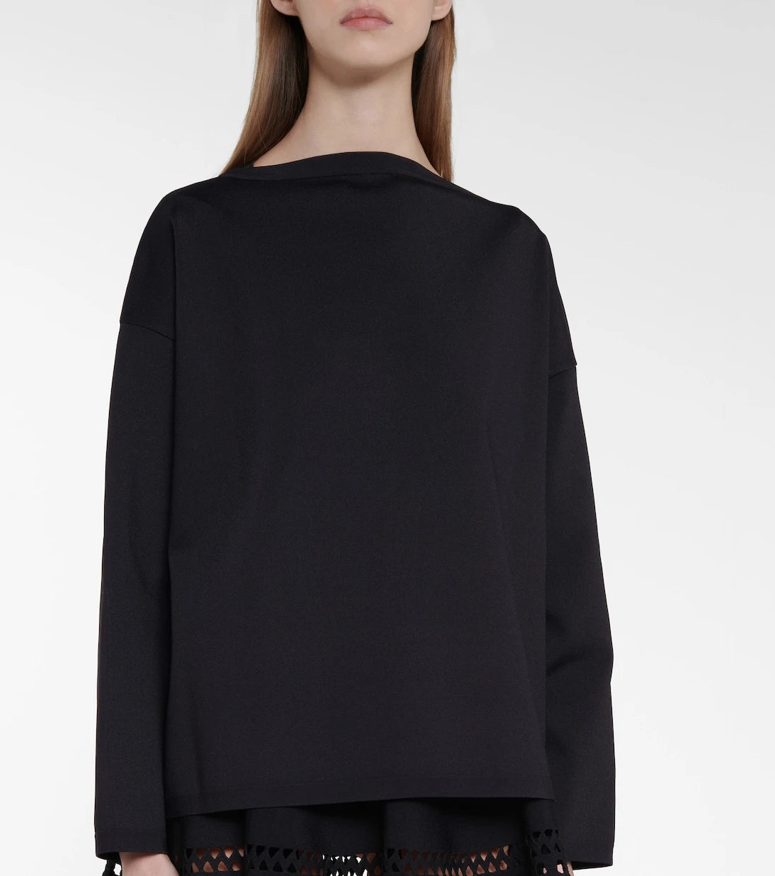 Alaïa - كنزة صوفية مطاطية