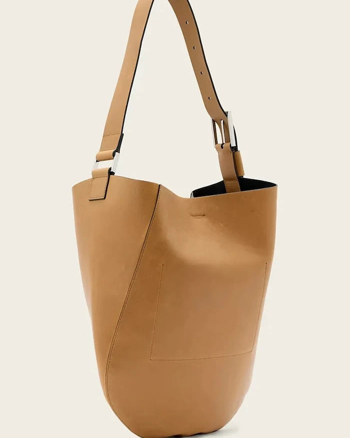 AllSaints LUNA kadın deri tote çanta