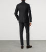 TOM FORD Grey Virgin Wool Shelton Blazer