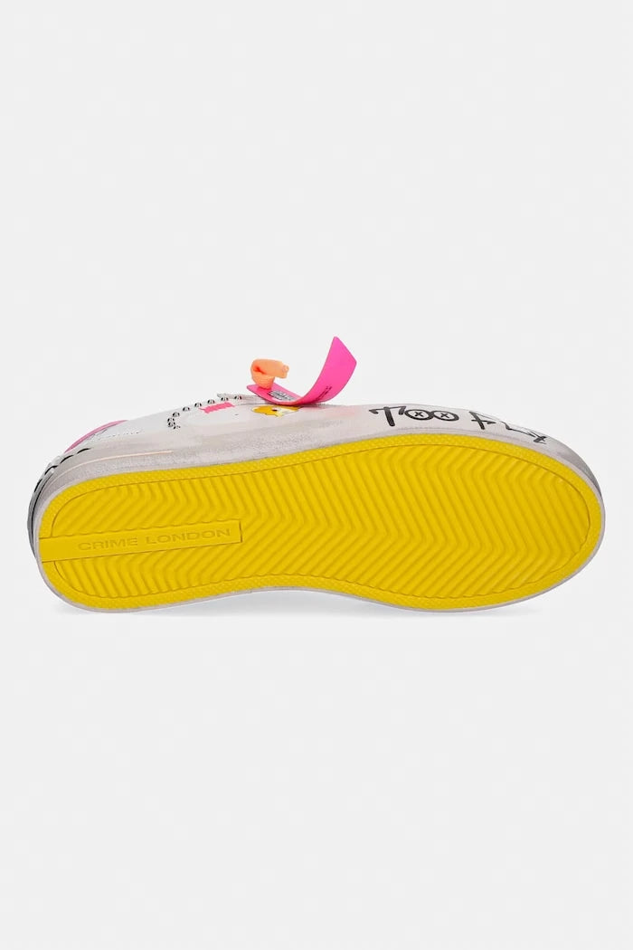 Crime London SK8 DELUXE дамски кожени маратонки