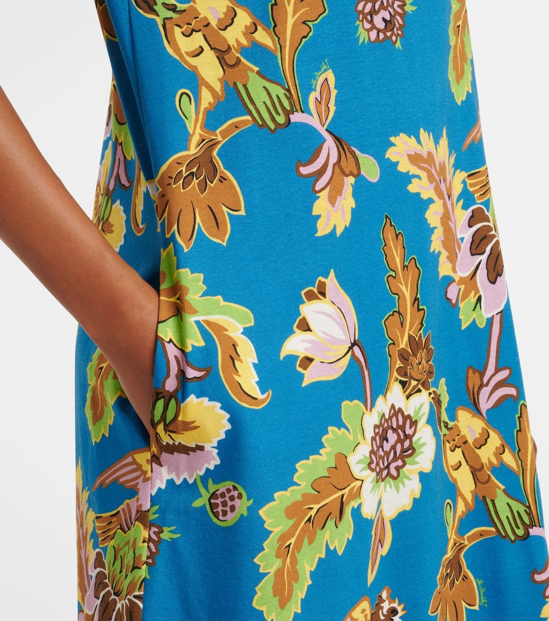 La DoubleJ - Swing printed cotton maxi dress