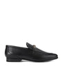 Grained Leather Alton Loafers