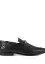 Grained Leather Alton Loafers