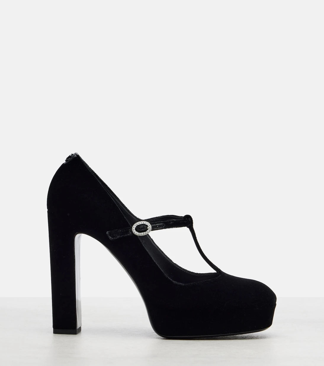 Jimmy Choo - Marene 120 velvet Mary Jane pumps