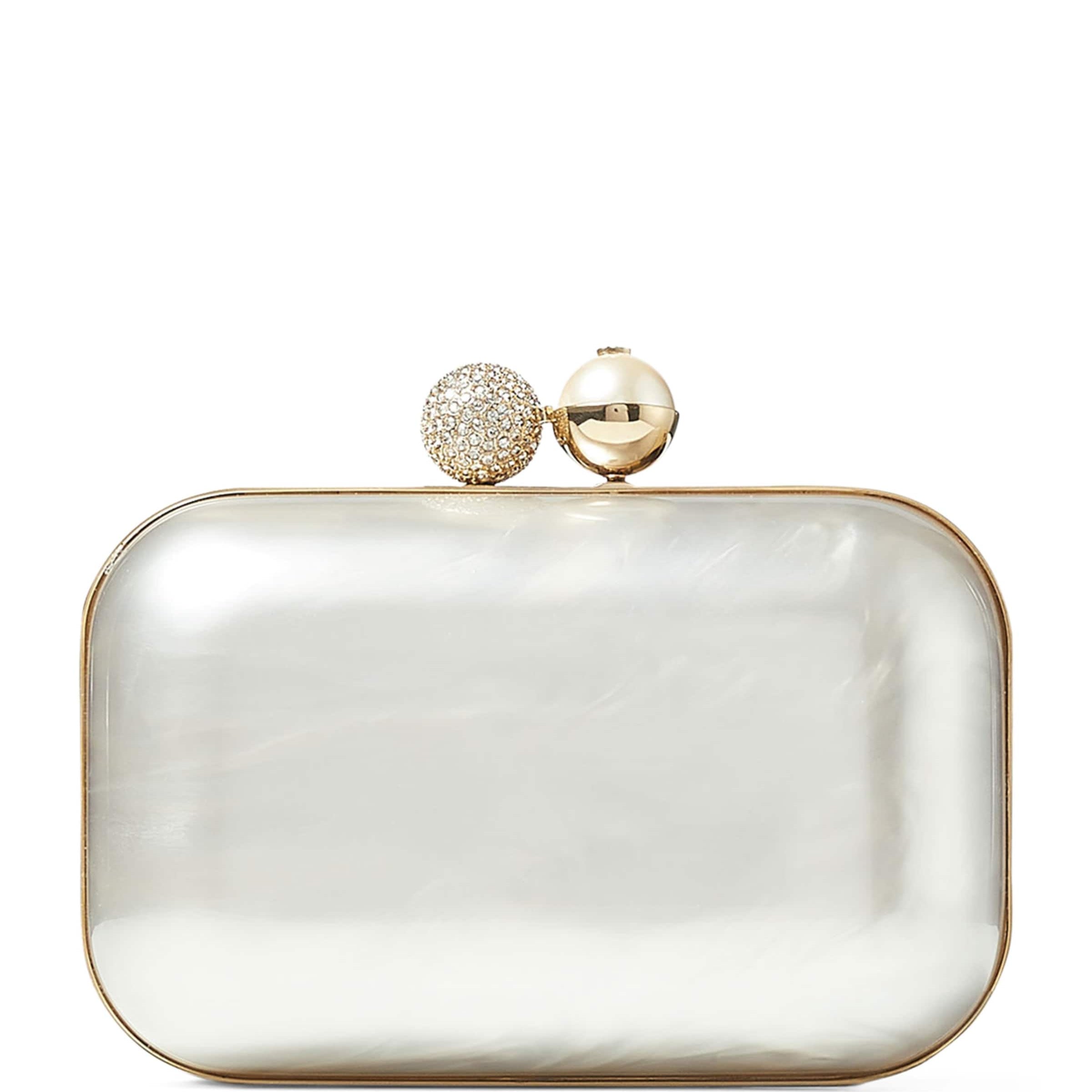 Ivory Cloud Clutch Bag