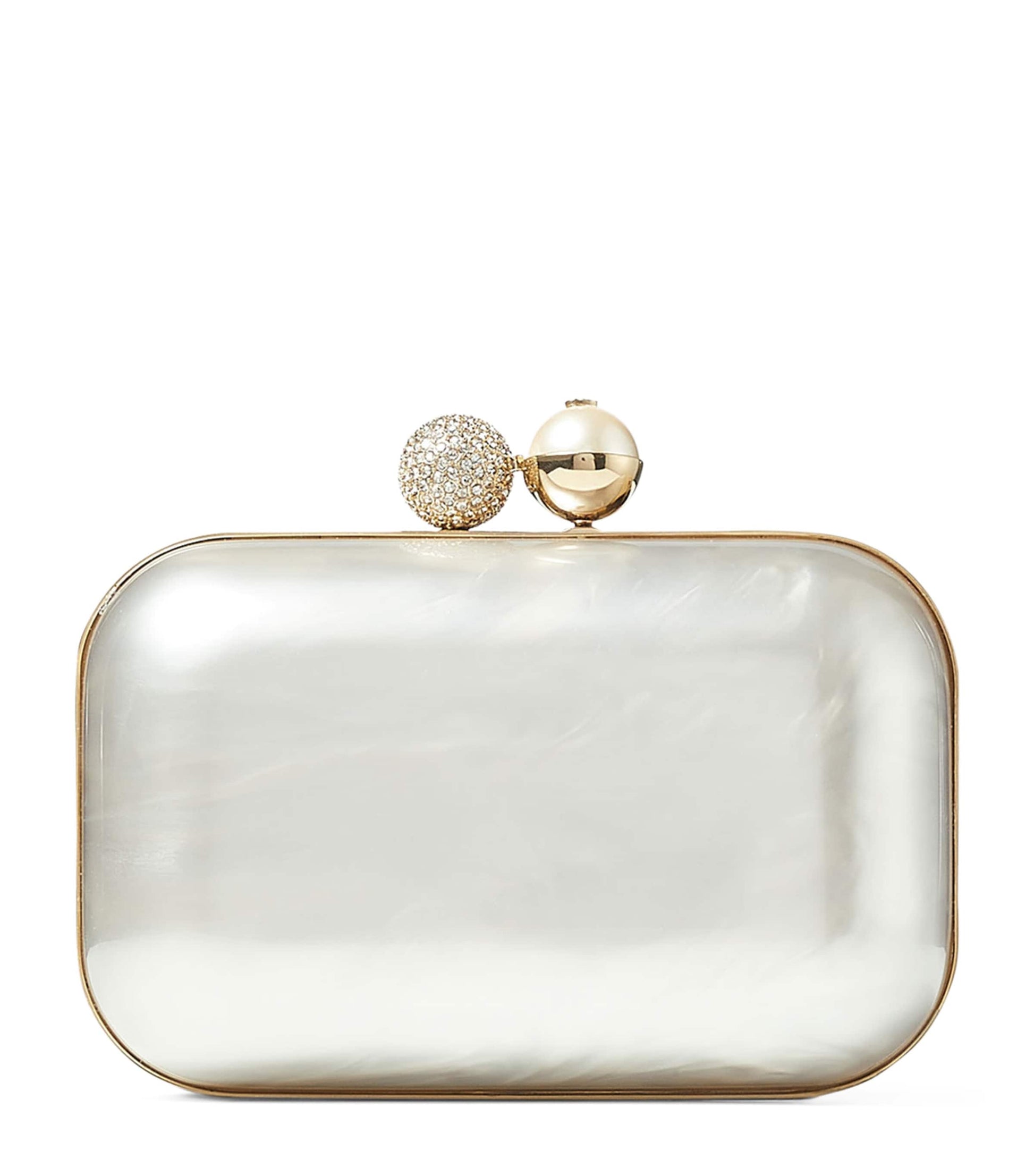 Ivory Cloud Clutch Bag