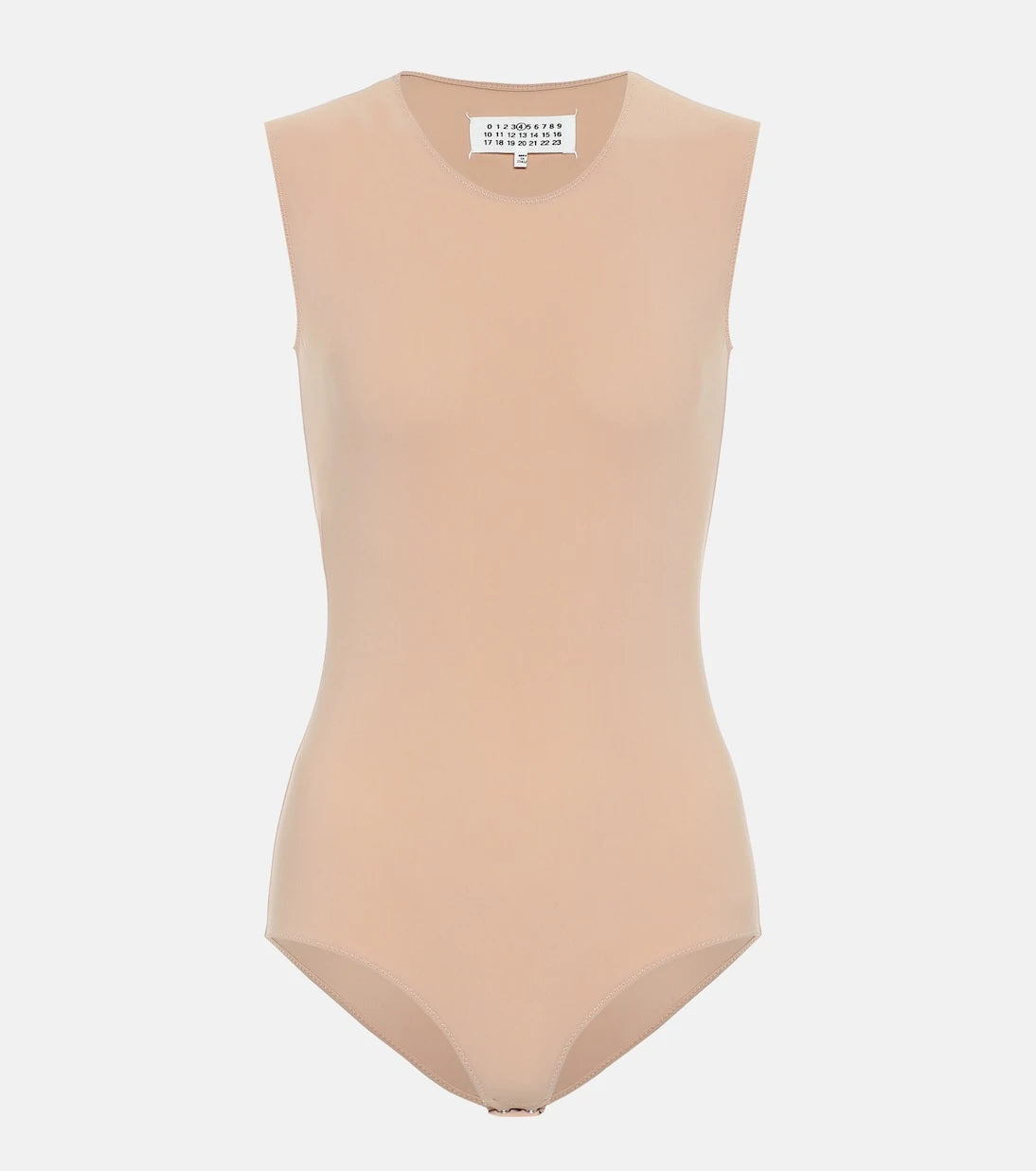 Maison Margiela - بودي سوت جيرسيه مطاطي بلا أكمام