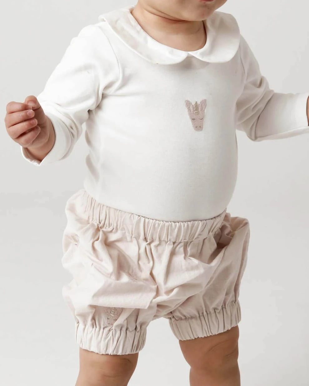 Donsje - Baby Davy cotton jersey onesie