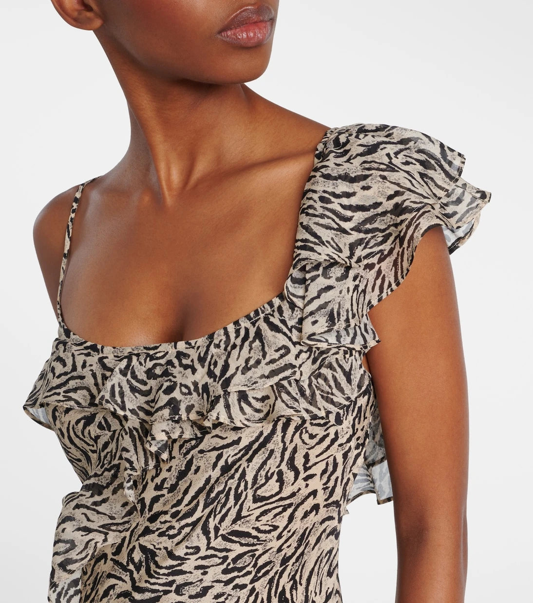 Rixo - Ester silk crêpe de chine maxi dress