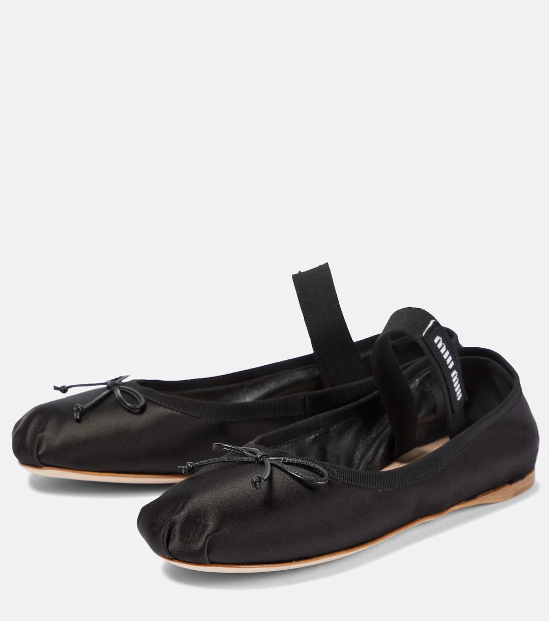 Miu Miu - Satin ballet flats