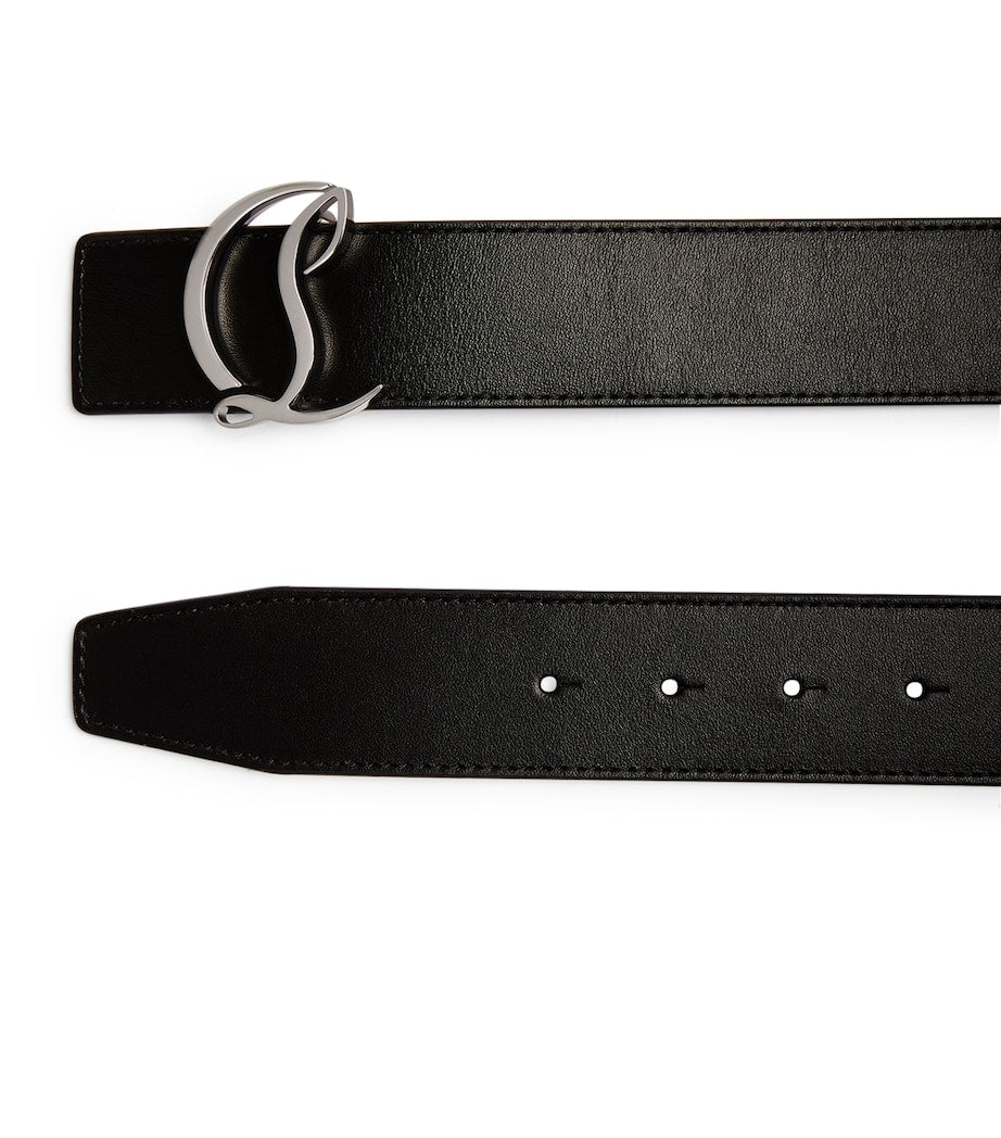 CL Logo Leather Belt