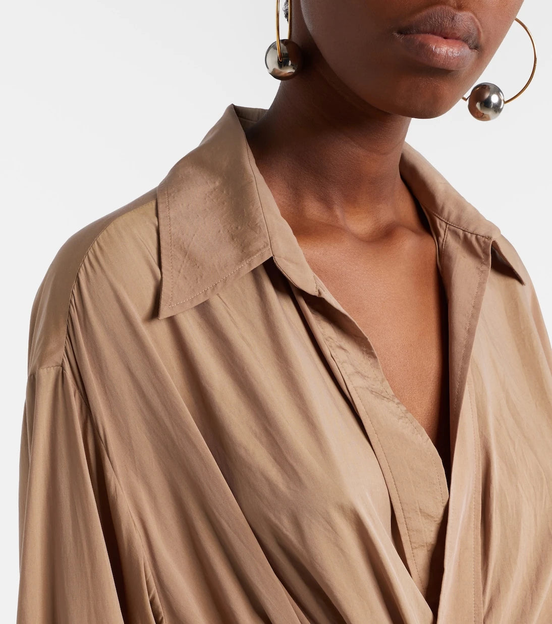 Isabel Marant - Keren gathered wrap top