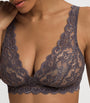 Hanro Black Lace Moments Soft Cup Bra
