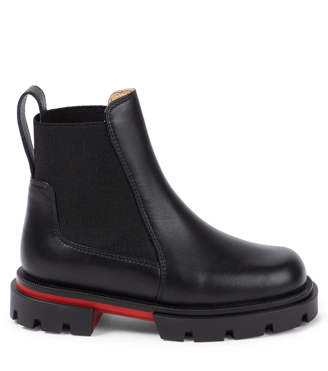 Christian Louboutin Kids - حذاء الكاحل Marchacroche الجلدي