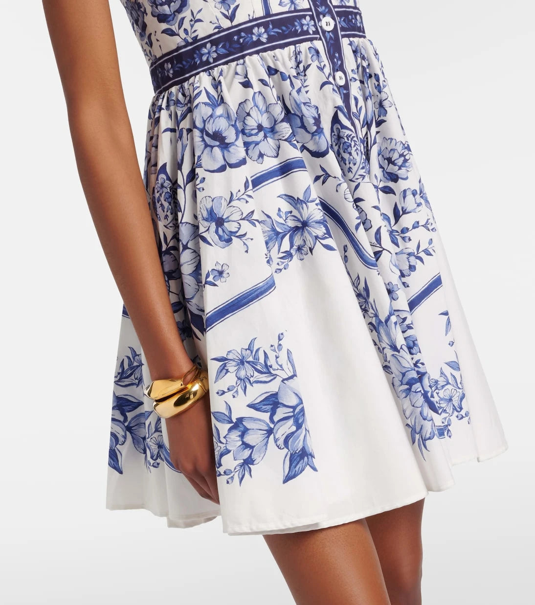 Farm Rio - Floral cotton minidress