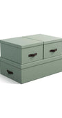 Комплект кутии за съхранение Bigso Box of Sweden Inge (3 броя)