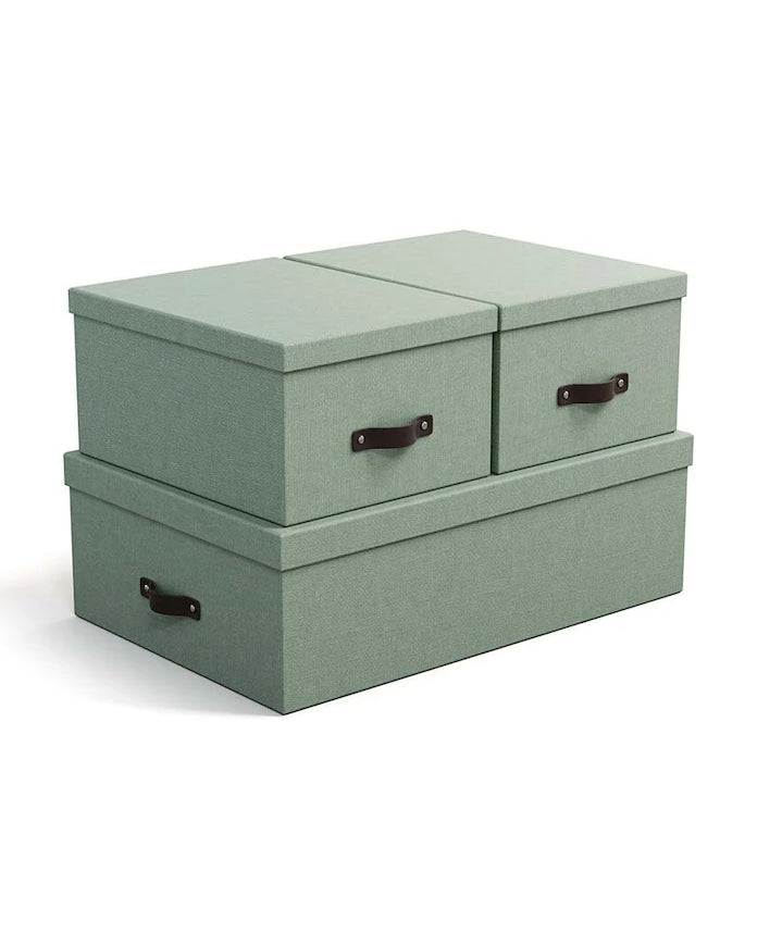 Комплект кутии за съхранение Bigso Box of Sweden Inge (3 броя)