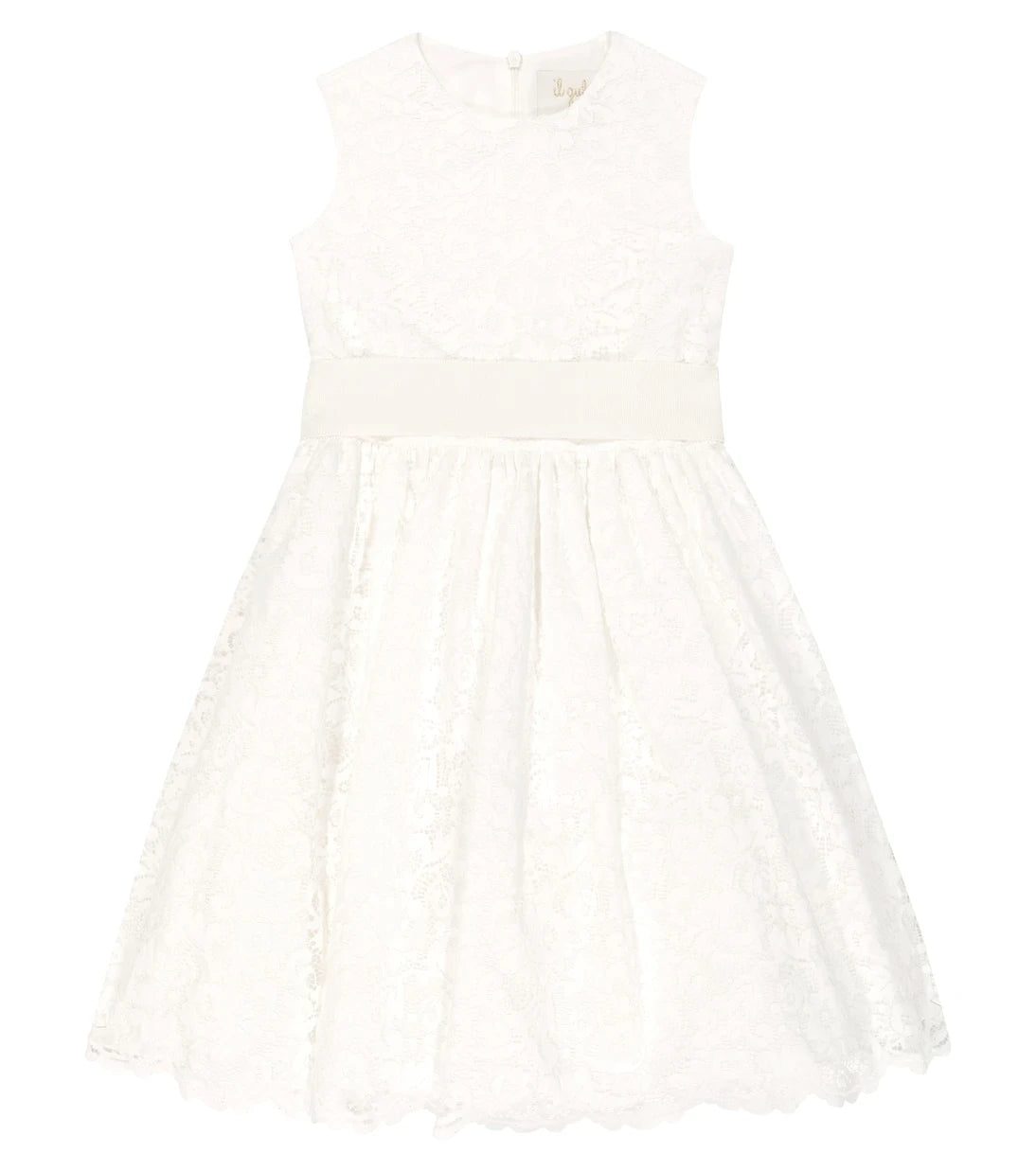 Il Gufo - Cotton-blend lace dress