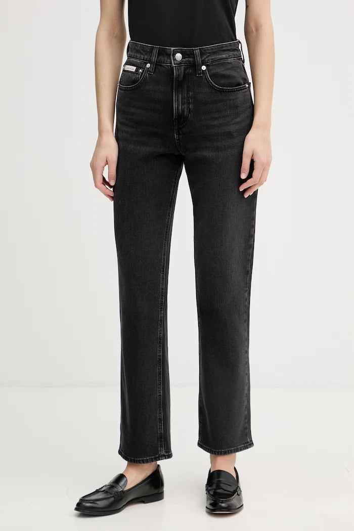 Calvin Klein Jeans дънки straight дамски