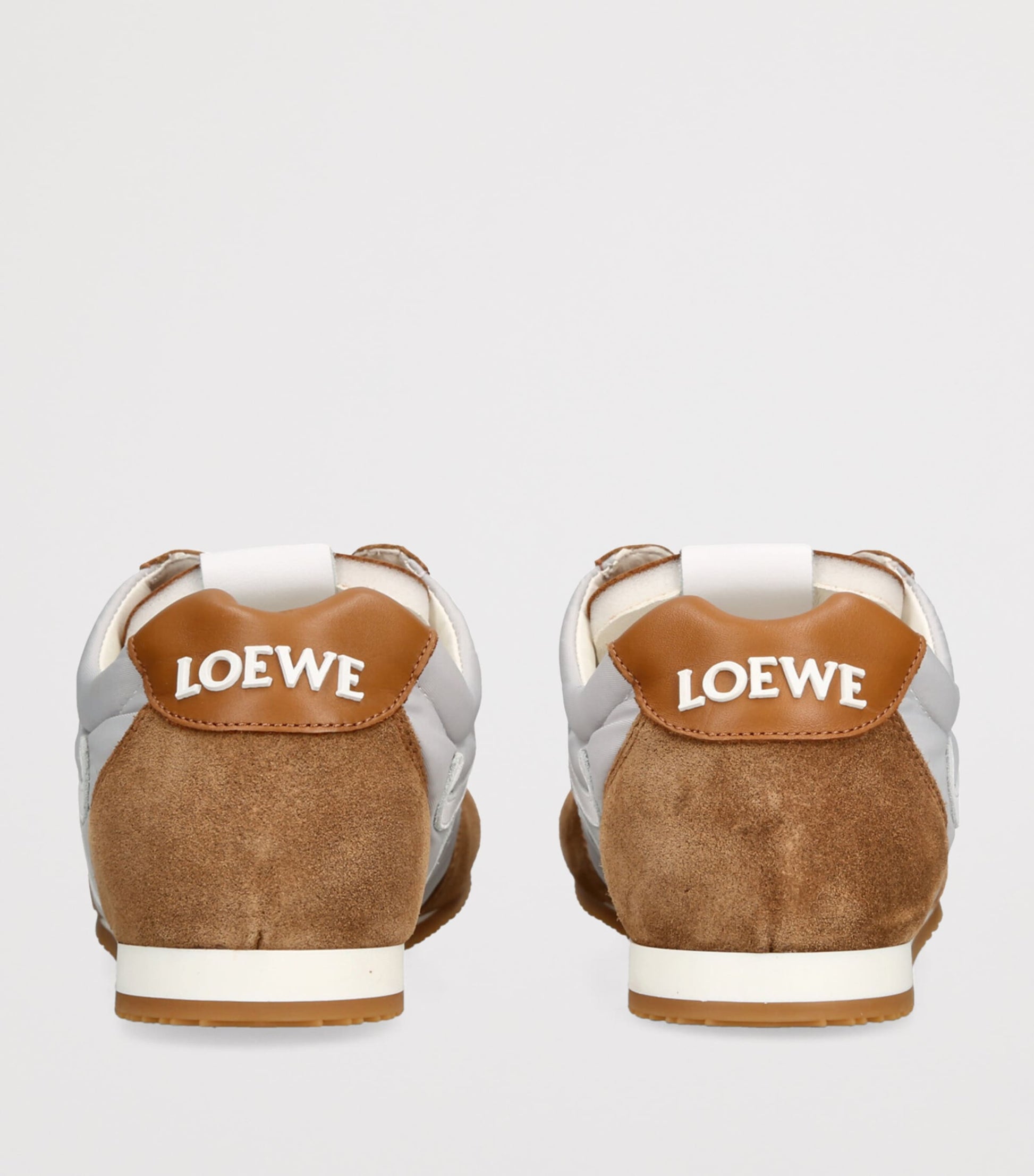 Beige Leather Ballet Runner 2.0 Sneakers