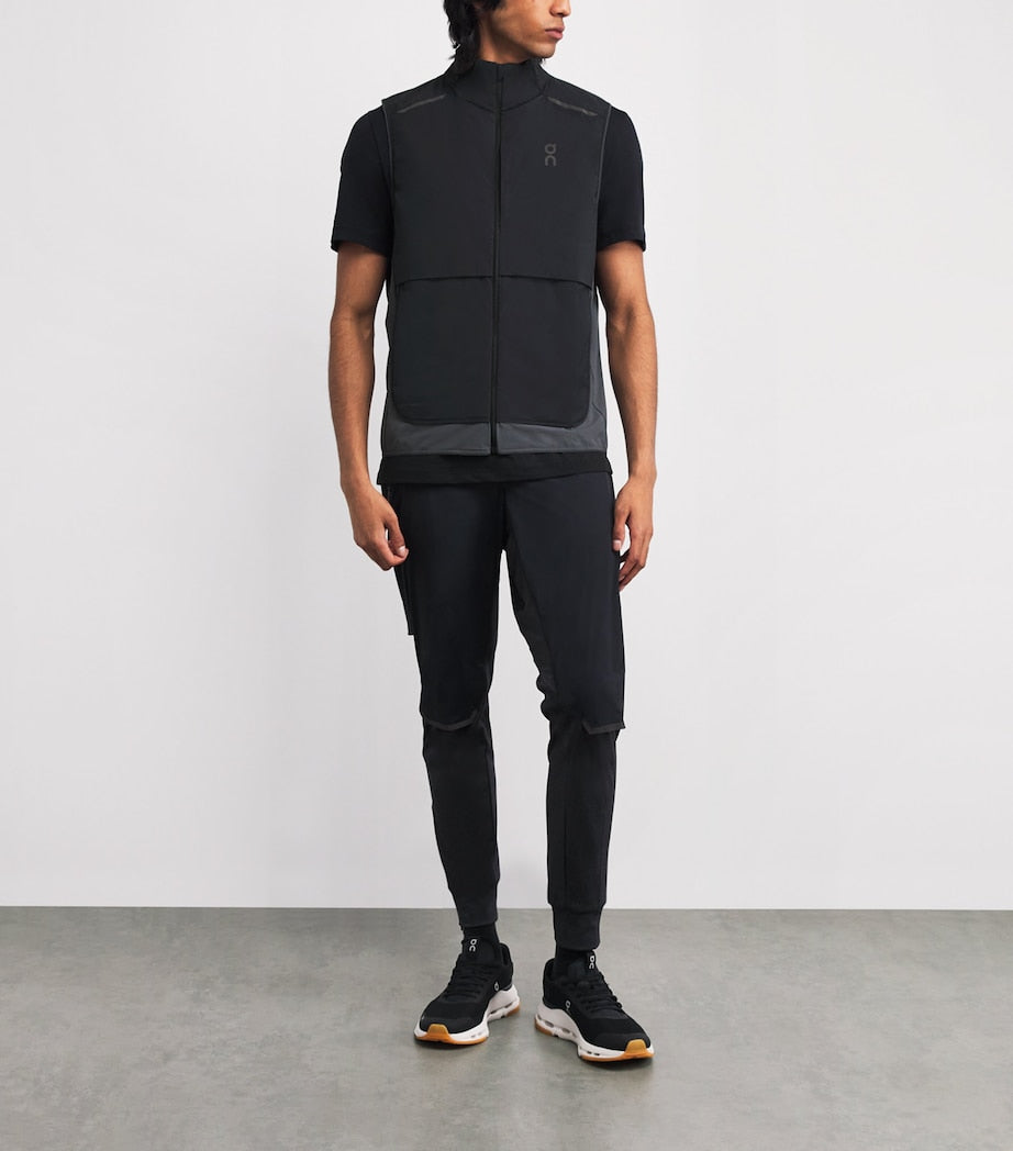 On Black Weather Gilet