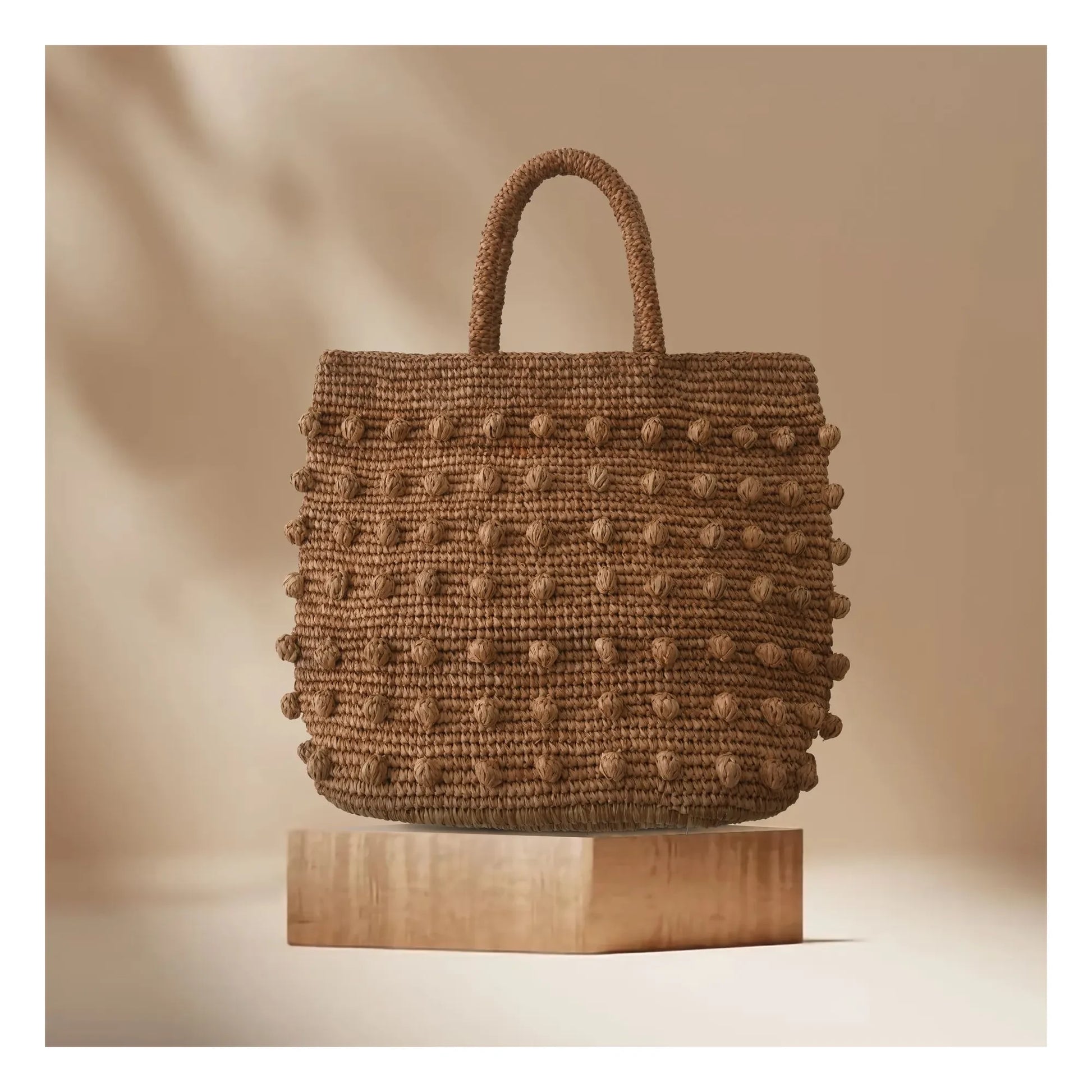 Camalya - Nemena Raphia bag | Sand