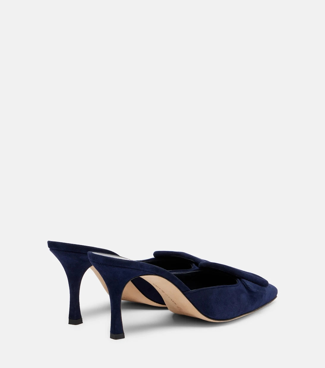 Manolo Blahnik - Maysale 70 suede mules