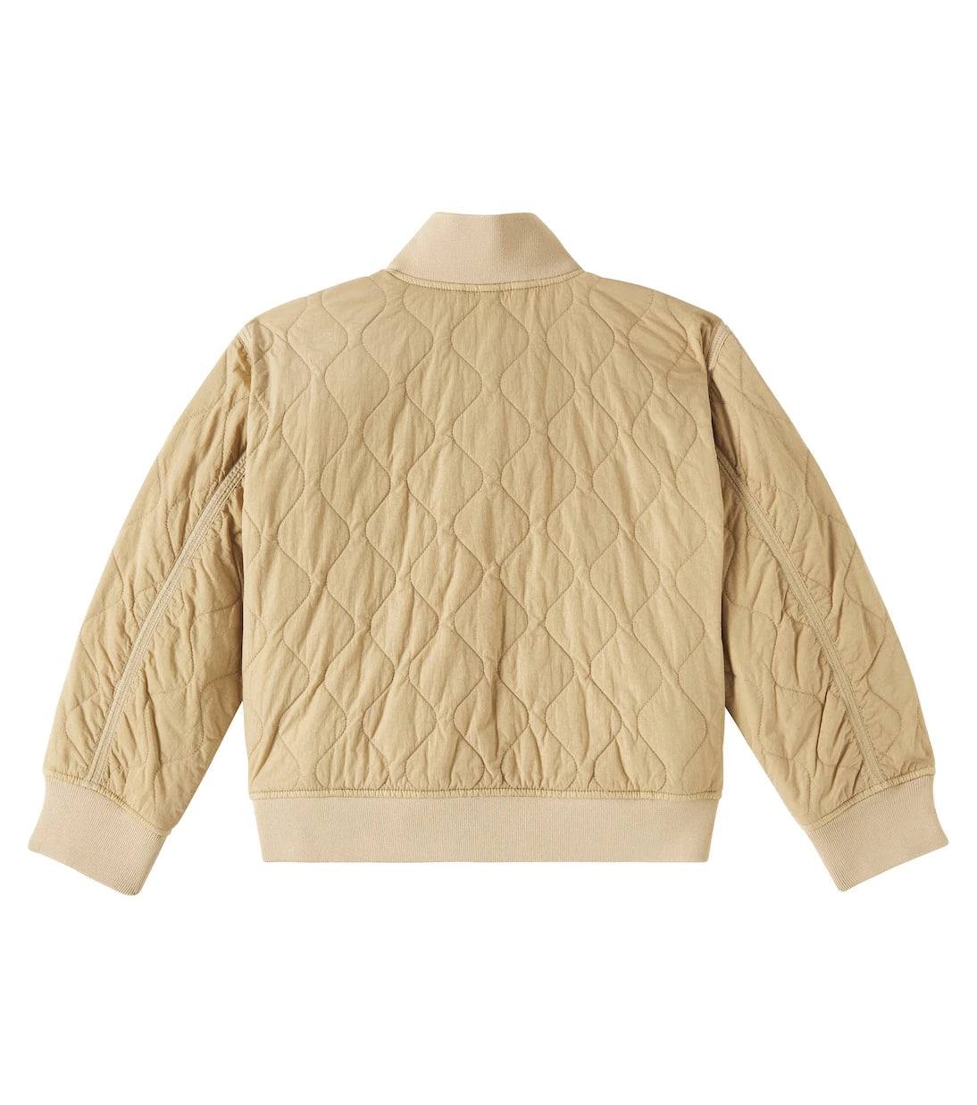 Burberry Kids - EKD quilted bomber jacket