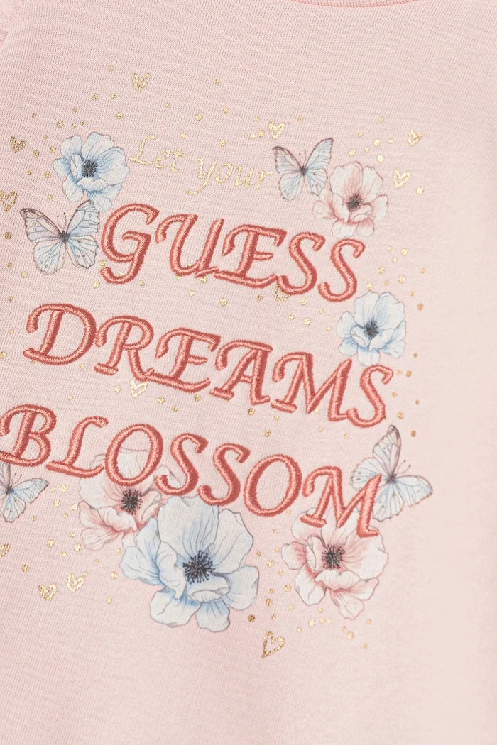Детски памучен суичър Guess