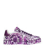 Dolce & Gabbana Multi Leather Majolica Portofino Sneakers