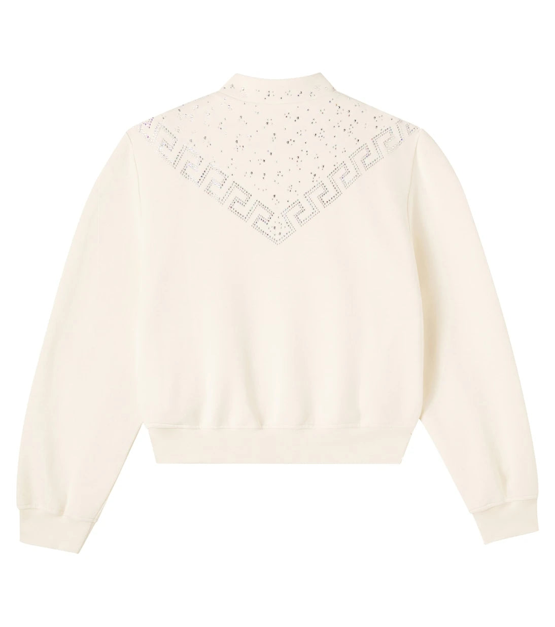 Versace Kids - La Greca cotton fleece sweatshirt