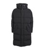 Moose Knuckles Black Everest Longline Puffer Coat