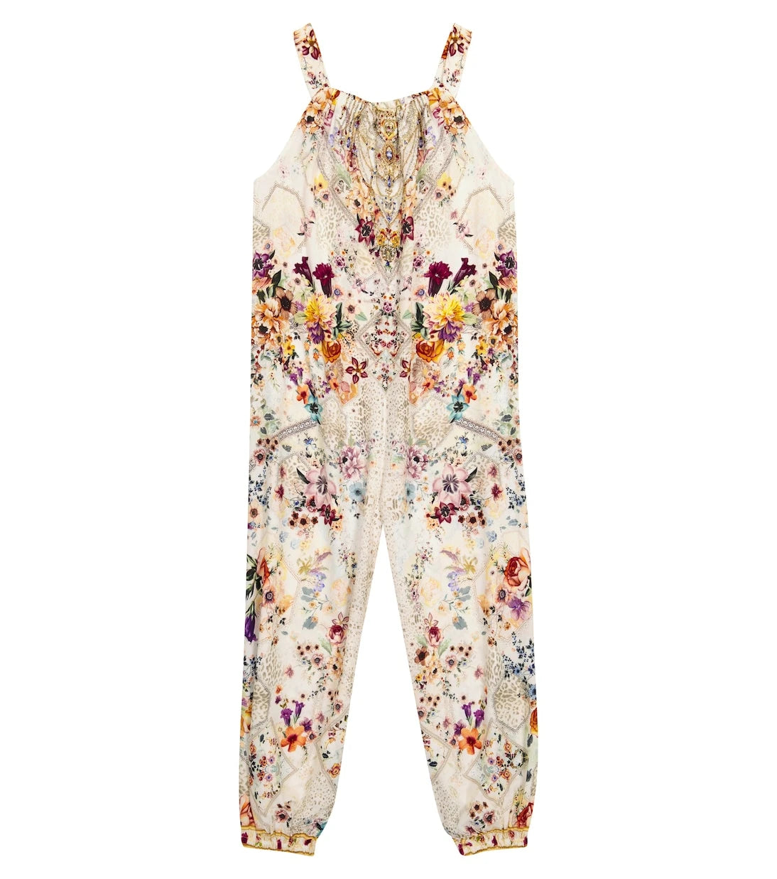 Camilla Kids - Embellished floral jumpsuit