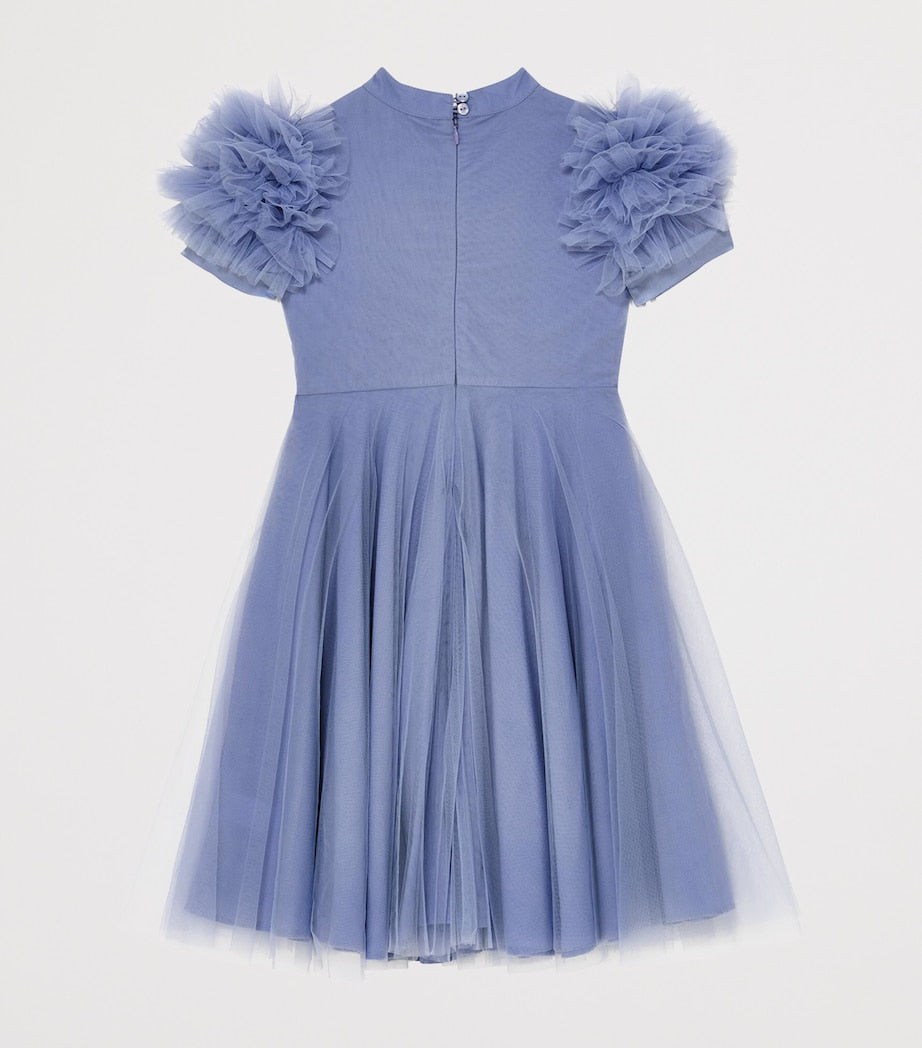 Tutu Du Monde Blue Tulle Jardin de Monet Dress (2-11 Years)