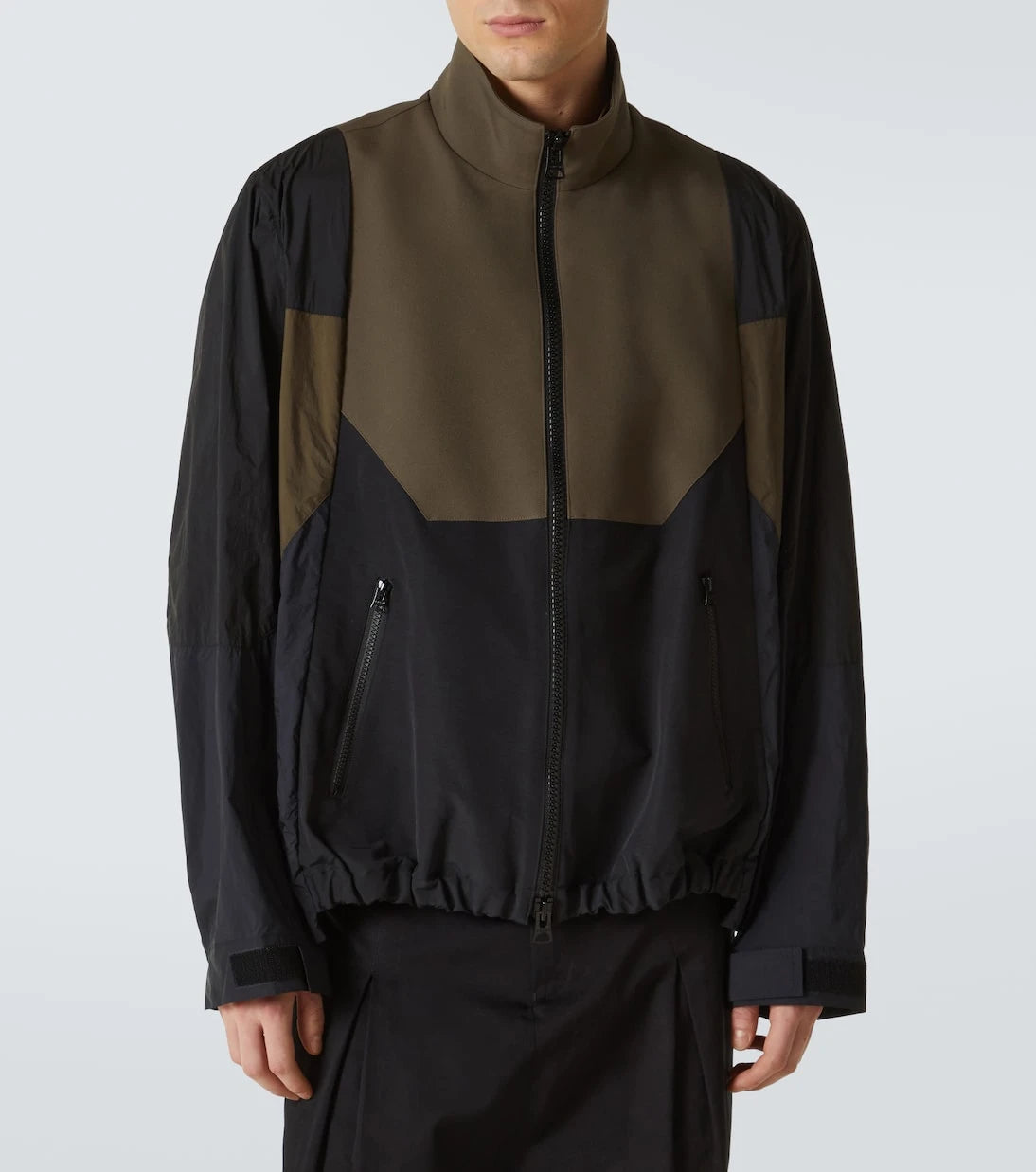 Sacai - Matelassé twill jacket