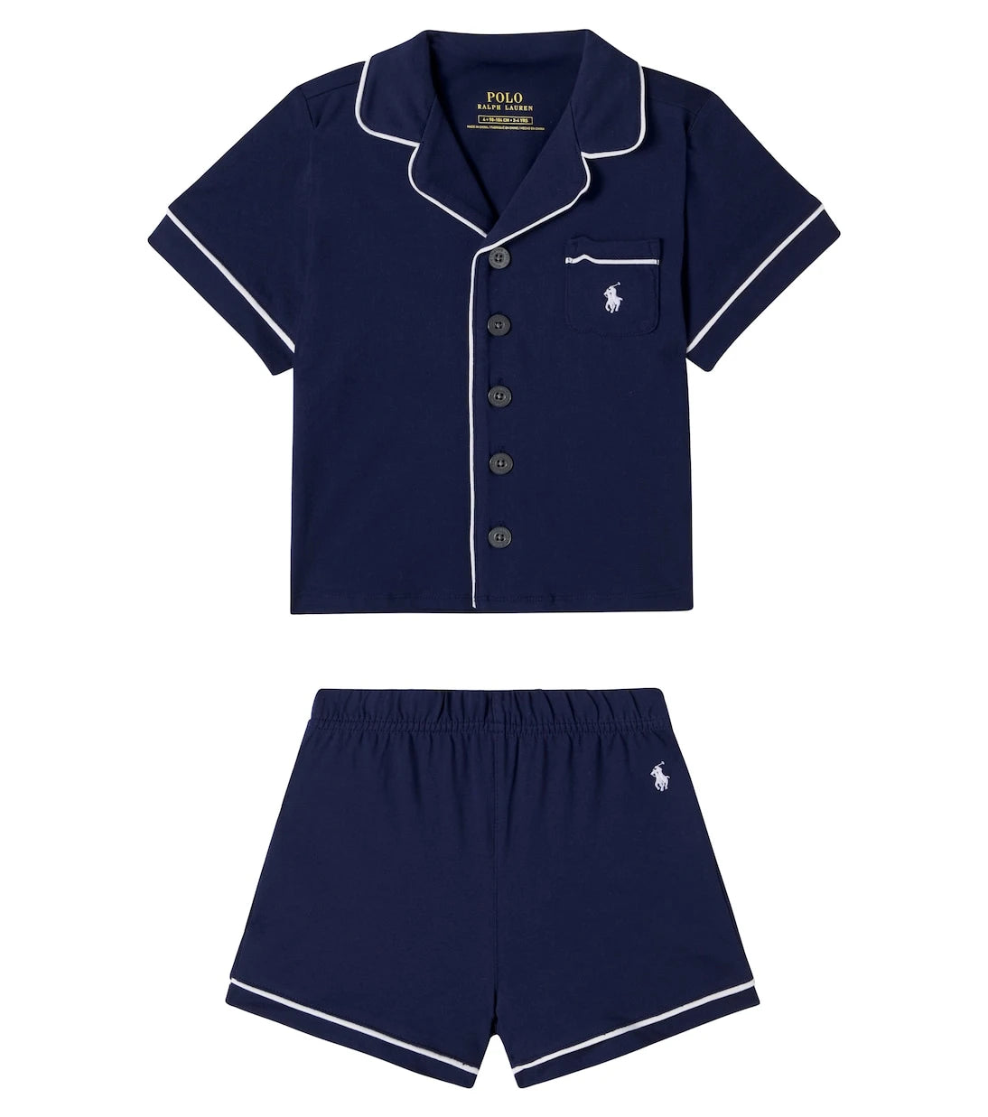 Polo Ralph Lauren Kids - Cotton jersey pajama set