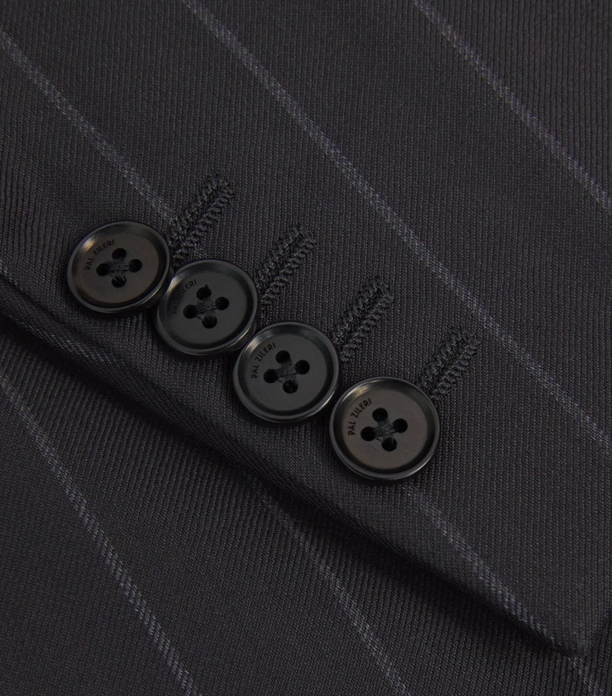 Virgin Wool Pinstripe 2-Piece Suit