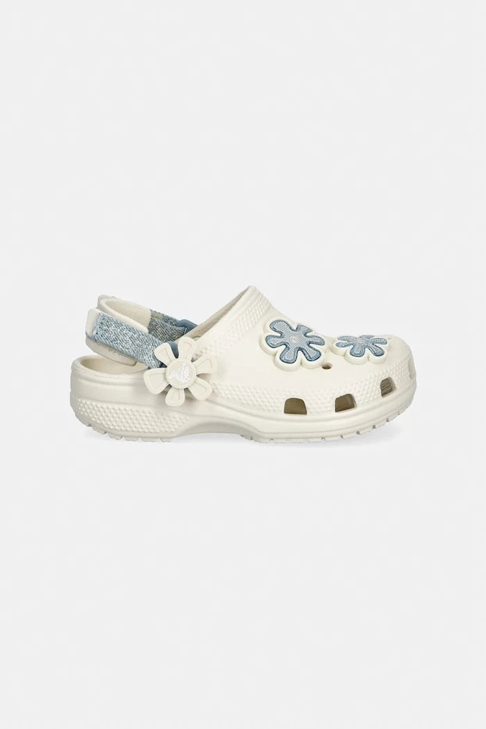 Crocs чехли за деца CLASSIC DNM FLWR ADJ BACKSTRAP CLOG T