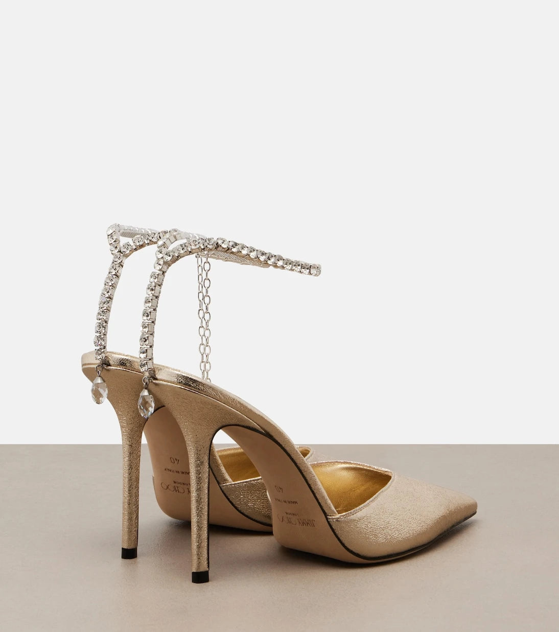 Jimmy Choo - Saeda embellished pumps
