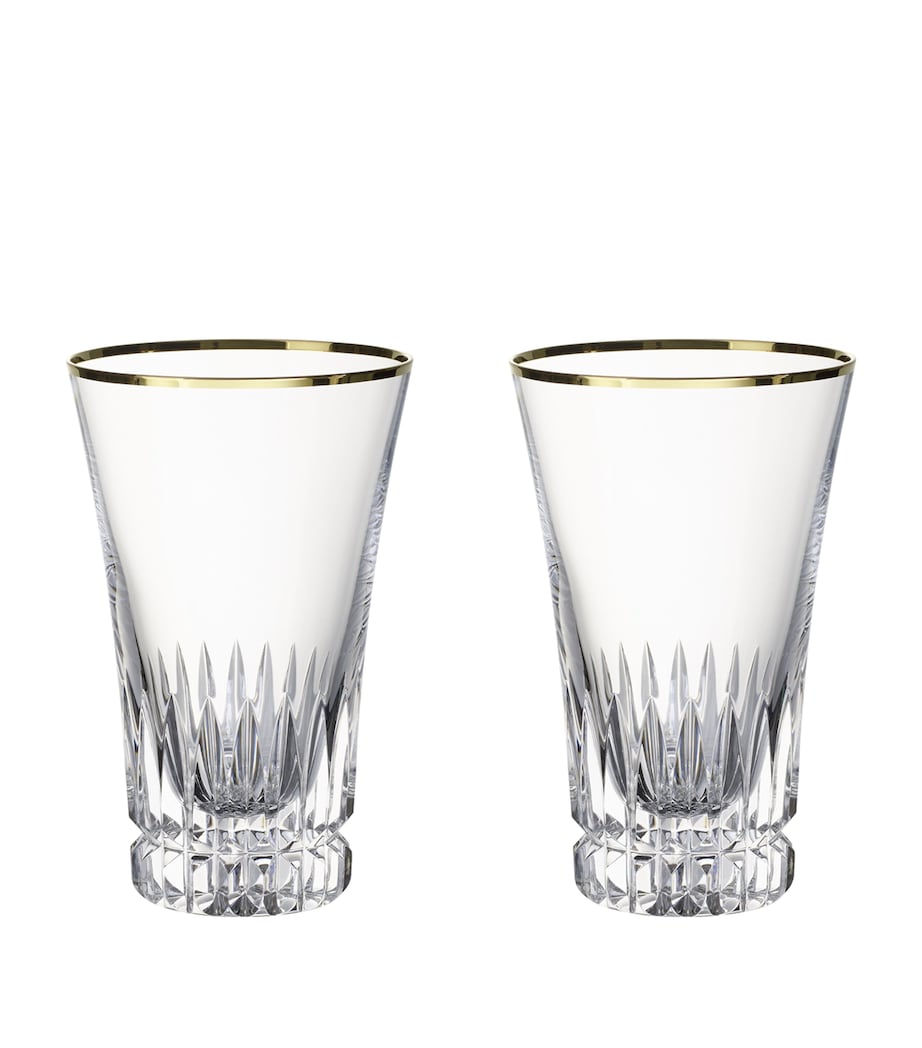 Set of 2 Grand Royal Gold Tall Tumblers (300ml)