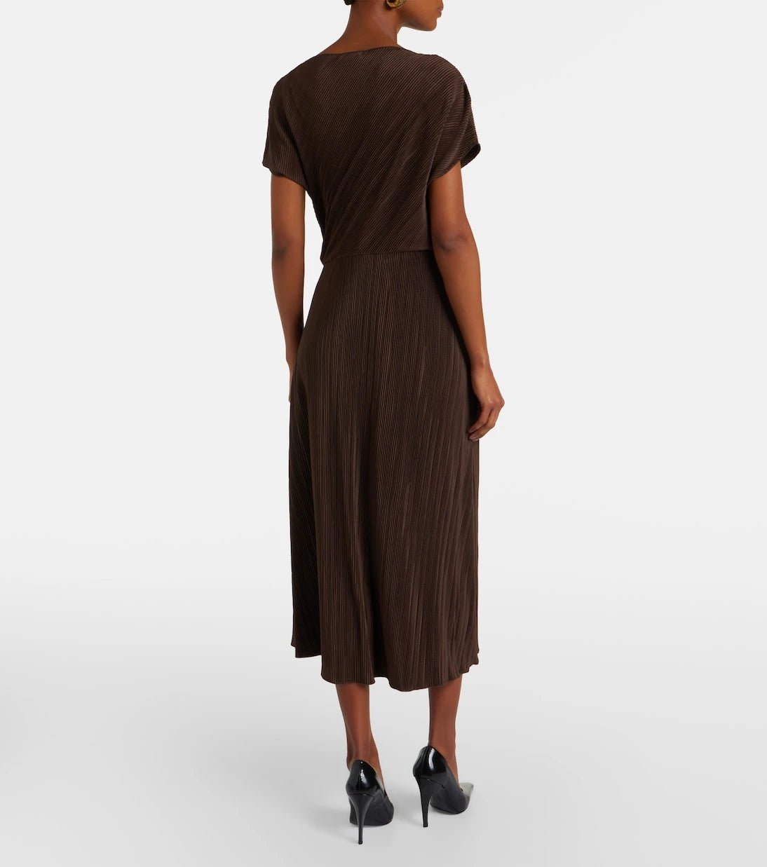Vince - Pleated midi dress