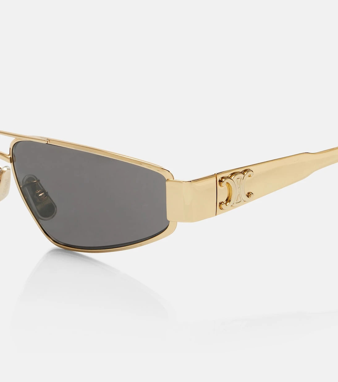 Celine Eyewear - Triomphe Metal 05 aviator sunglasses