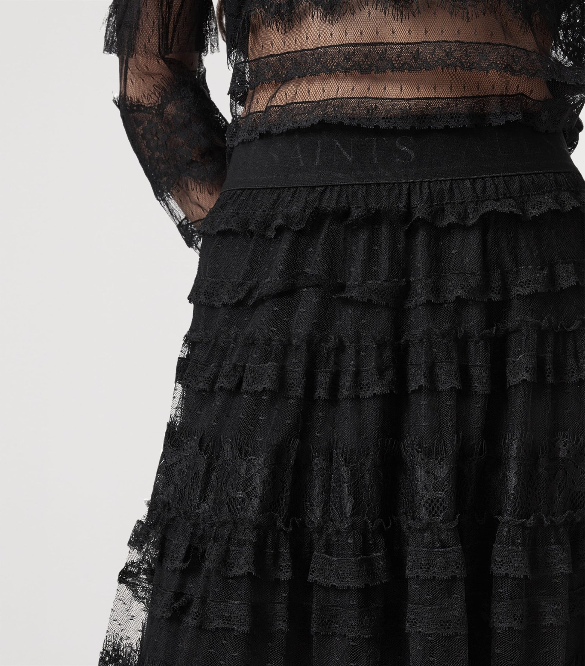 Black Tulle Arlea Skirt