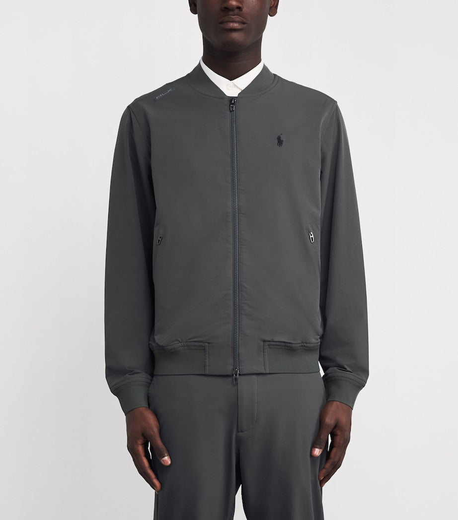 RLX Ralph Lauren Grey Performance Bomber Jacket