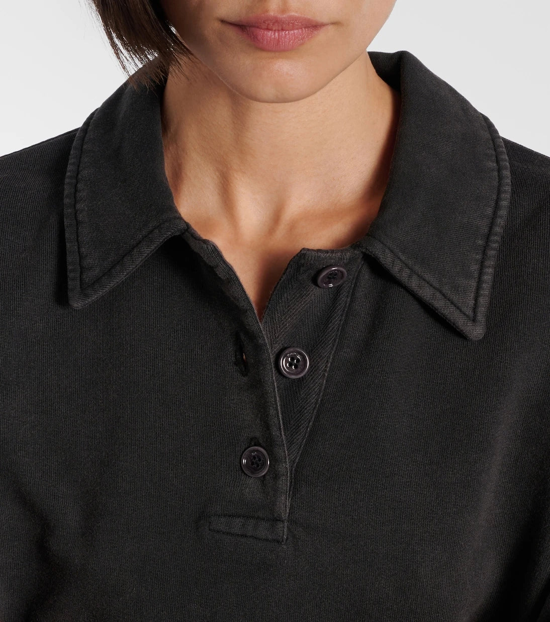 JW Anderson - Cotton polo sweatshirt