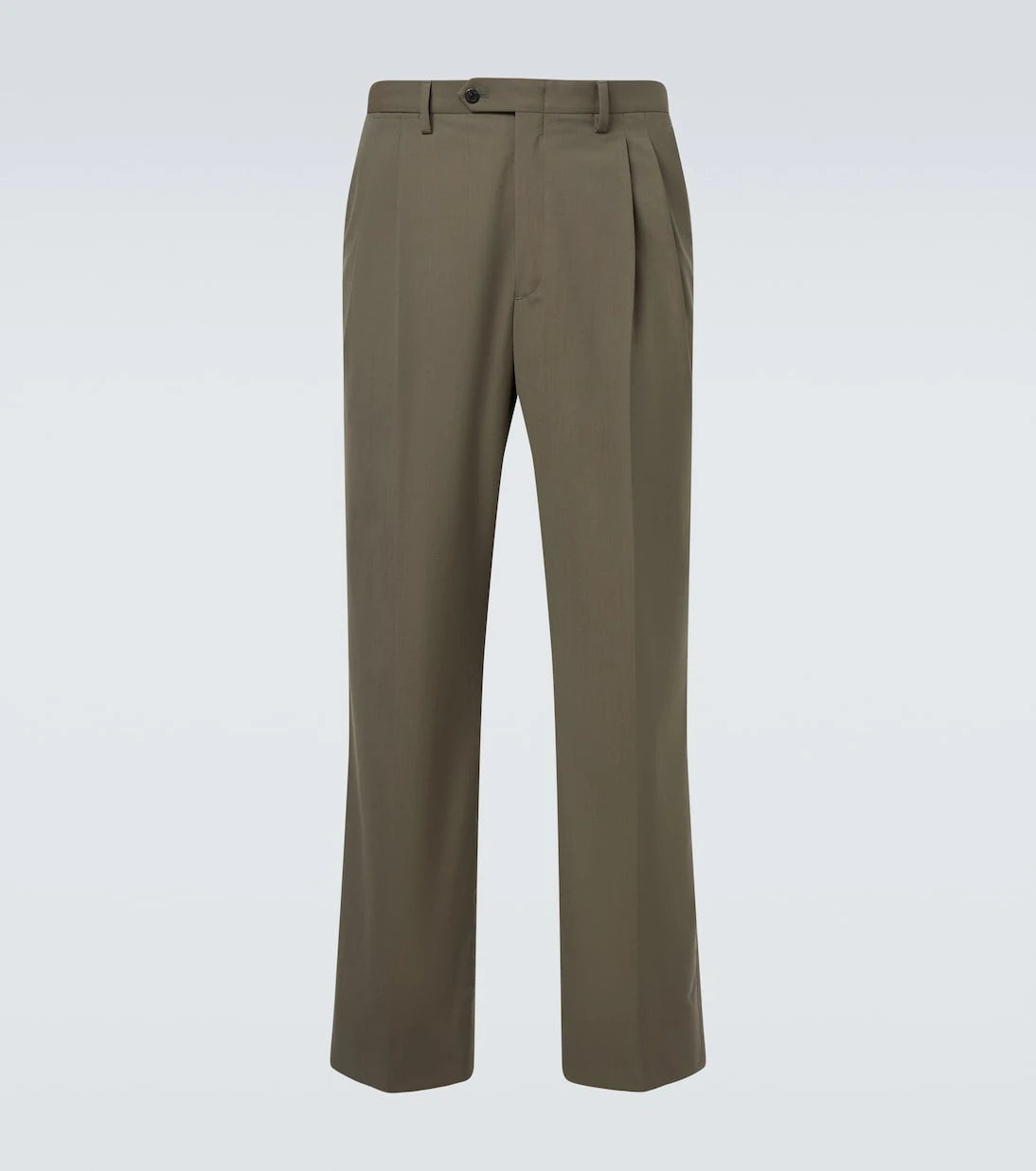 Prada - Wool and cotton straight pants